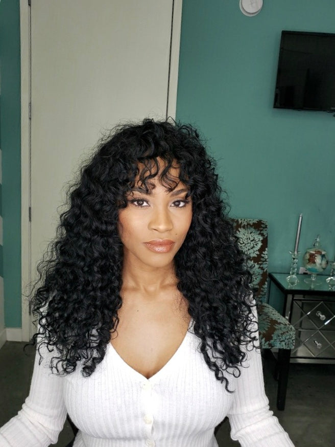 Curly clip in extensions